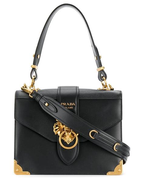 prada cahier animalier bag|prada cahier shoulder bag black.